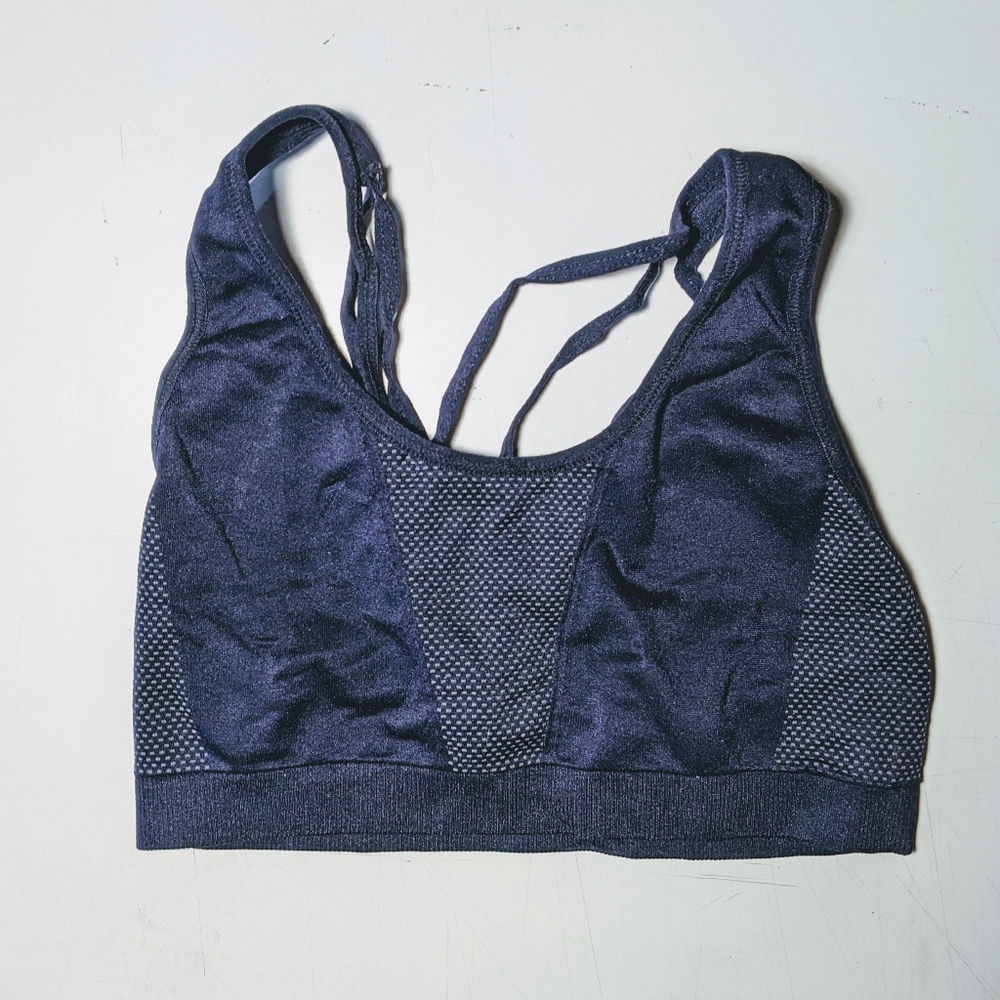 Fabletics Sports Bra Navy